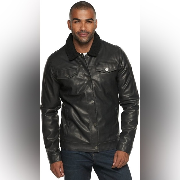 Murano Faux Leather Jacket - Picture 1 of 6